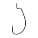 Гачки Owner J-Light Worm Hook 5109 (B-94) №6 Black chrome