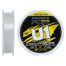 Флюорокарбон Favorite U1 FC 30m #1.2/0.185mm 5.3lb/2.42kg