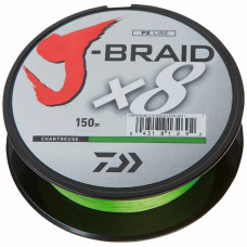 Шнур Daiwa J-Braid X8 0.22мм 150м Chartreuse