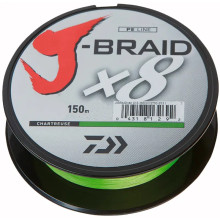 Шнур Daiwa J-Braid X8 0.24мм 150м Chartreuse