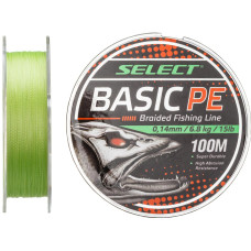 Шнур Select Basic PE 0.04мм 150м Light Green
