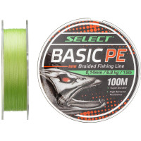 Шнур Select Basic PE 0.08мм 150м Light Green