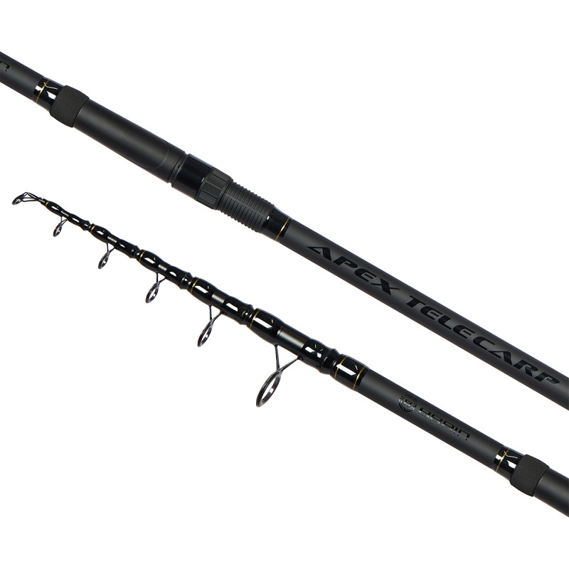 Вудилище коропове Brain Apex Tele Carp Black 3.3m 3.5lbs