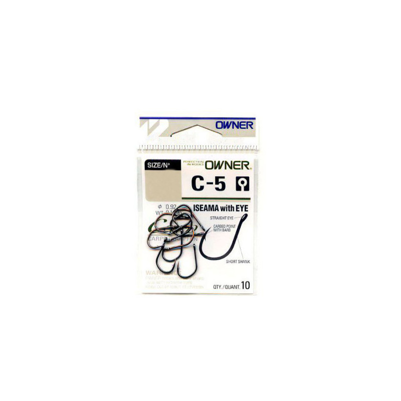 Гачки Owner Iseama with Eye C5-53265 №4