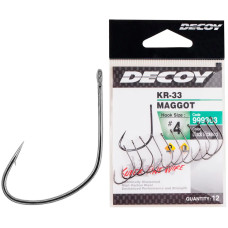 Гачок Decoy KR-33 Maggot #8 (14 шт/уп)