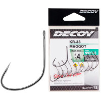 Крючок Decoy KR-33 Maggot #10 (14 шт/уп)