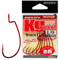 Крючок Decoy Worm17R Kg Hook R #5/0 (4 шт/уп)