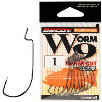 Гачок Decoy Worm9 Upper Cut #4/0 (6 шт/уп)