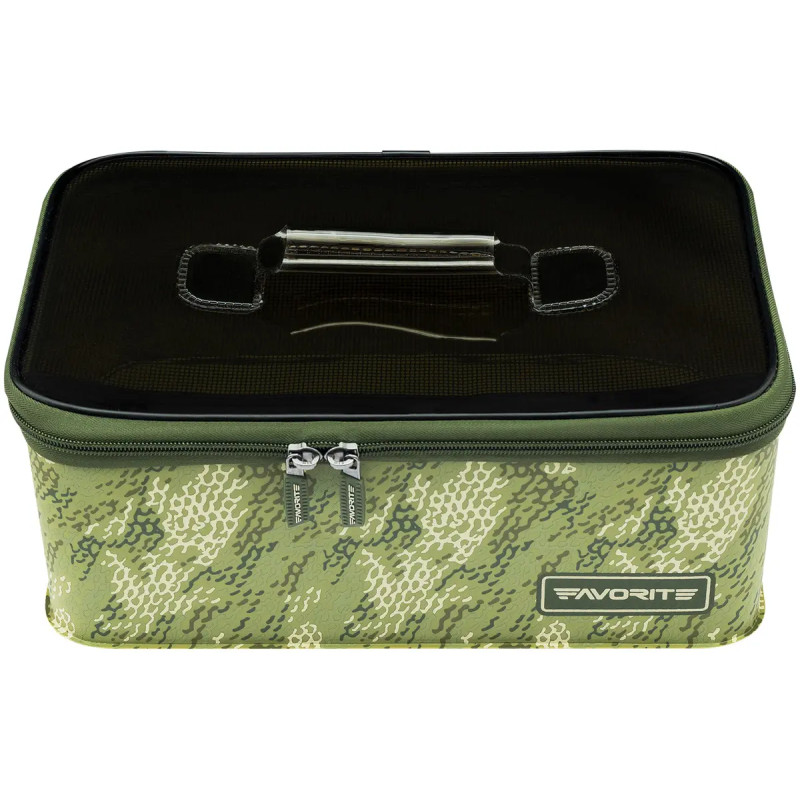 Коробка Favorite Eva Tackle Box TCLB-L 335x205x130mm Khaki