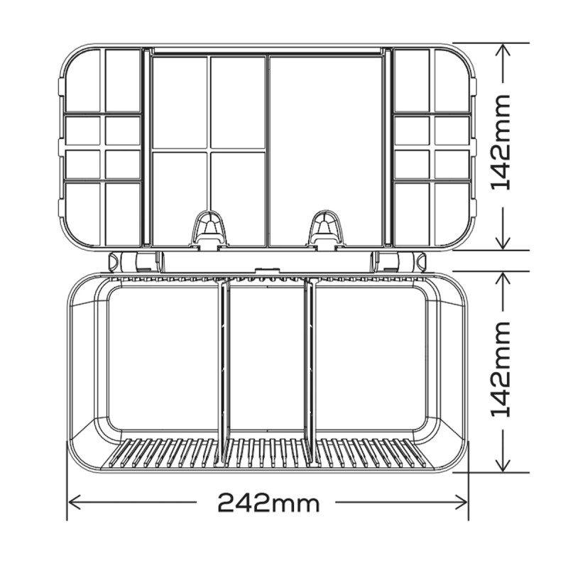 Коробка GC G.Carp Deep Tackle Box