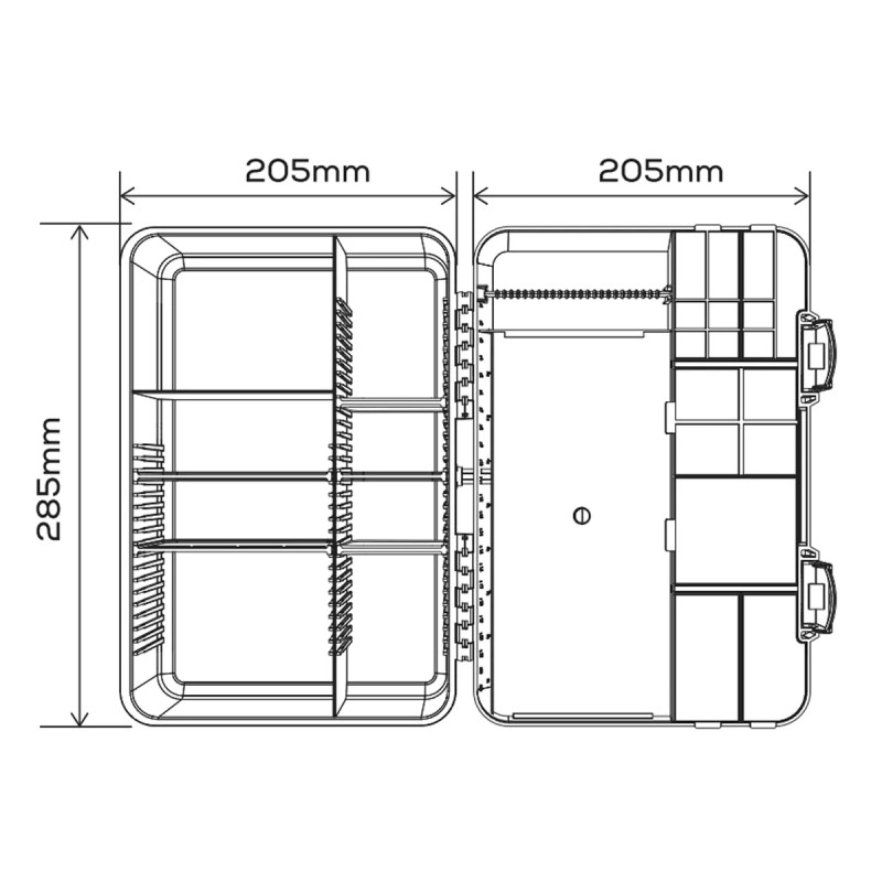 Коробка GC G.Carp Major Tackle Box L set
