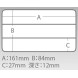 Коробка Meiho Light Game Case J 175x105x18mm Black