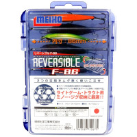 Коробка Meiho Reversible F-86 140x104x22mm Clear