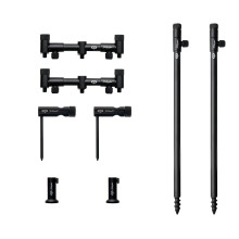 Набір стійок із буз-барами для двох вудилищ Carp Pro Rondel 2 Rods Stand Kit