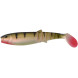 Силікон Savage Gear LB Cannibal Shad 125mm 20g White/Black (Поштучно)