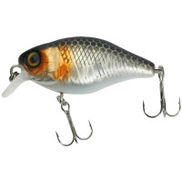 Воблер Jackall Chubby 38mm 4g UV Mat Silver&Black