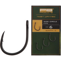 Крючок карповый PB Products Wide Circle Hook PTFE №6 (10шт/уп)