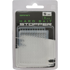 Стопори для бойлів Brain Hard Bait Stopper 5mm (3 шт/уп) SGXA-1023W