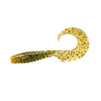 Твістер Fishup Fancy Grub 1" #036 Caramel/Green & Black