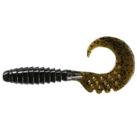 Твистер Fishup Fancy Grub 1" #043 Watermelon Brown/Black