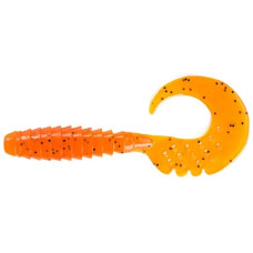 Твістер Fishup Fancy Grub 2.5" #049 Orange Pumpkin/Black