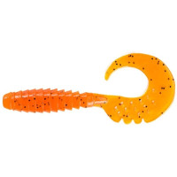 Твістер Fishup Fancy Grub 2" #049 Orange Pumpkin/Black