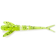 Червь Fishup Flit 1.5" #055 Chartreuse/Black