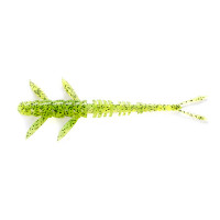 Червь Fishup Flit 2" #055 Chartreuse/Black