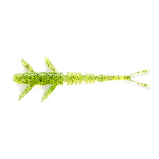 Червь Fishup Flit 2" #055 Chartreuse/Black