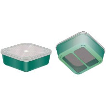 Ємність Stonfo 55R Mesh Square Bait Box 1.2 L з сіткою