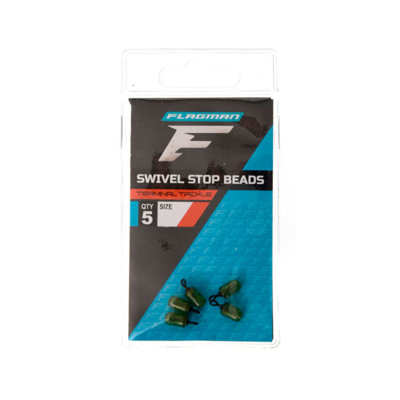 Бусина вiдбiйна з вертлюгом Flagman Swivel Stop Beads S