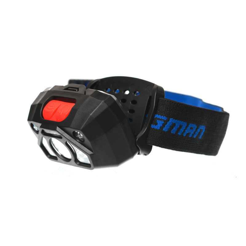 Ліхтарик налобний Flagman Head Lamp 6 режимів (sensor) з акумулятором