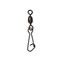Фідерна застібка з вертлюгом Flagman Feeder Hooked Snap Link Swivels L