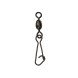 Фідерна застібка з вертлюгом Flagman Feeder Hooked Snap Link Swivels M