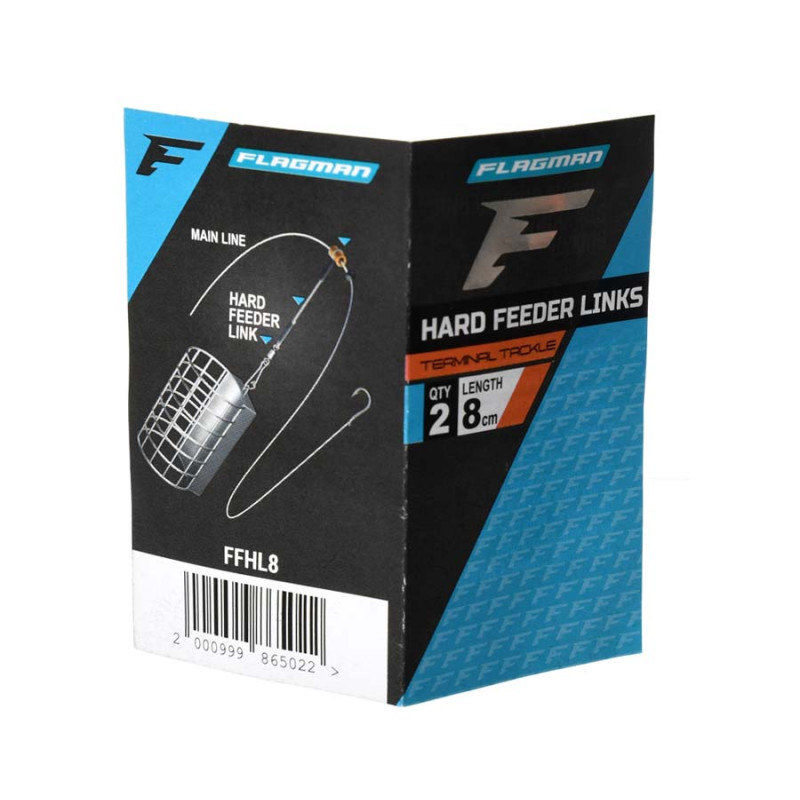 Фiдерне вiдведення для годiвниць Flagman Feeder Hard Links 8см