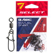 Вертлюжок з застібкою Select Basic Swivel Snap #8 (10 шт/уп)