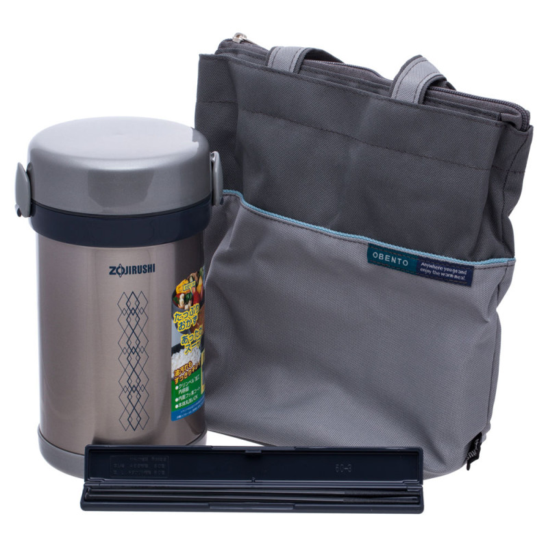 Набір для ланчу ZOJIRUSHI SL-NC09ST Steel