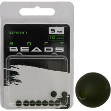 Намистина Brain Soft Beads 5mm (10 шт/уп) Green SGXA-CA01-5