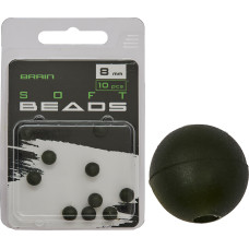 Намистина Brain Soft Beads 8mm (10 шт/уп) Green SGXA-CA01-8