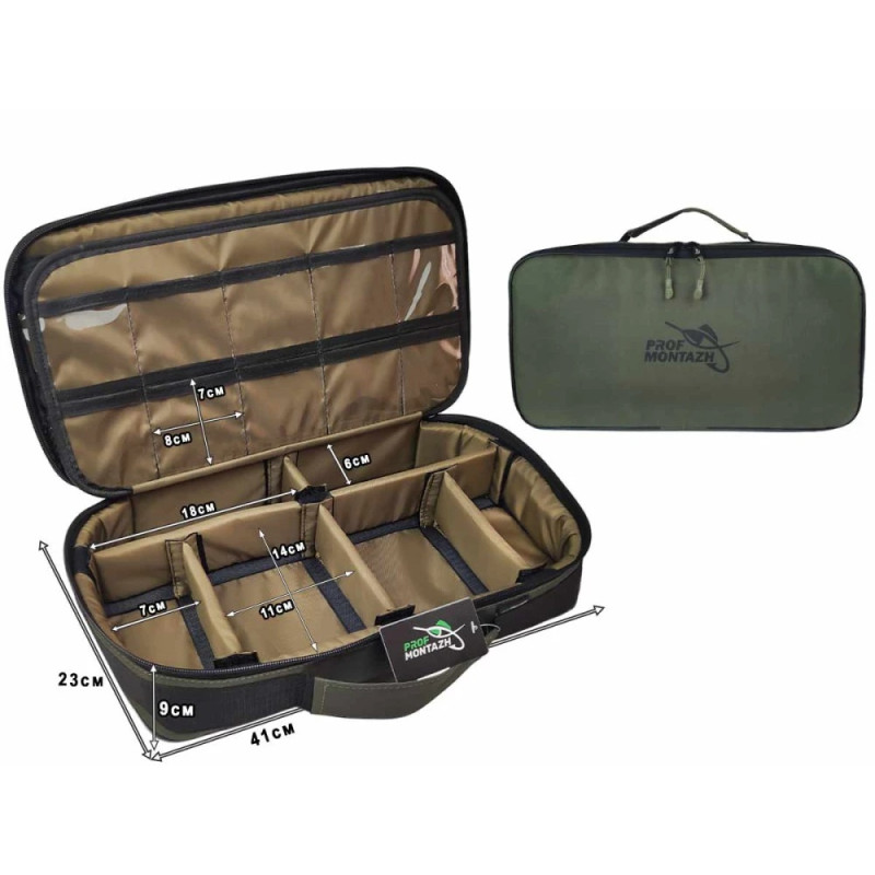 Сумка-органайзер Проф Монтаж Tackle Bag FFC для аксесуарів та годівниць