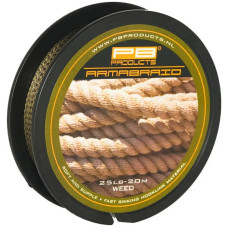 Повідцевий матеріал PB Products Armabraid 15lb 20m Weed