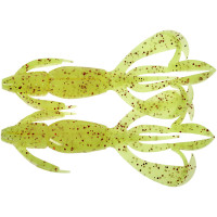 Силікон Keitech Crazy Flapper 2" PAL#01 Chartreuse Red Flk (8 шт/уп)