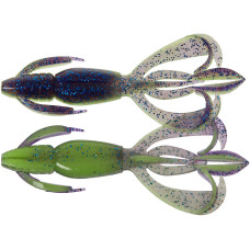 Силікон Keitech Crazy Flapper 2.4" PAL#06 Violet Lime Berry (10 шт/уп)
