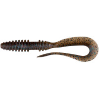 Силикон Keitech Mad Wag Mini 2.5" #207 Green Pumpkin PP.FLK (12шт/уп)