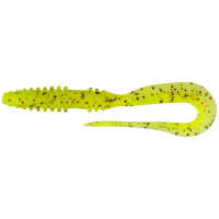 Силикон Keitech Mad Wag Slim 4.5" PAL#01 Chartreuse Red Flk (9 шт/уп)