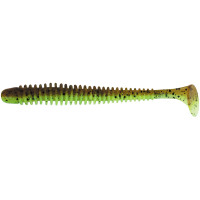 Силикон Keitech Swing Impact 3.5" #401 Green PumpkinPP.Chart (8 шт/уп)