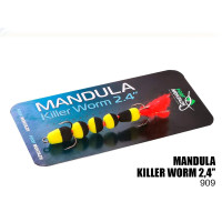 Мандула Проф Монтаж Killer Worm 5 сегмента 2.4" #909