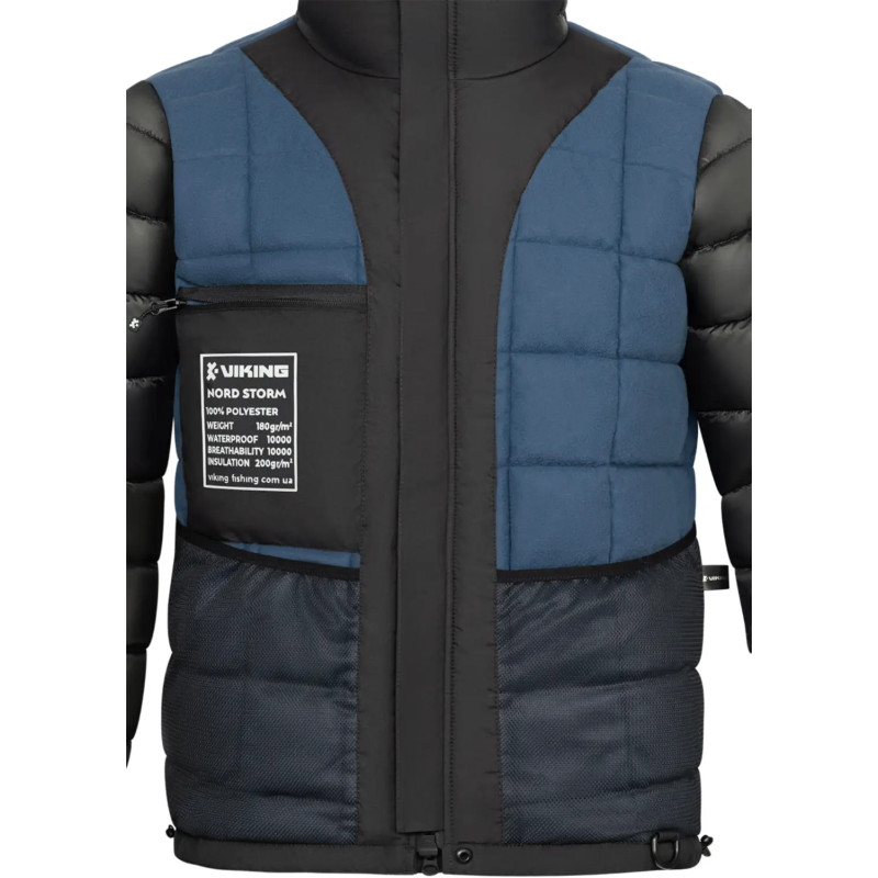Куртка Viking Fishing Nord Storm 200g 10K M Black/navy