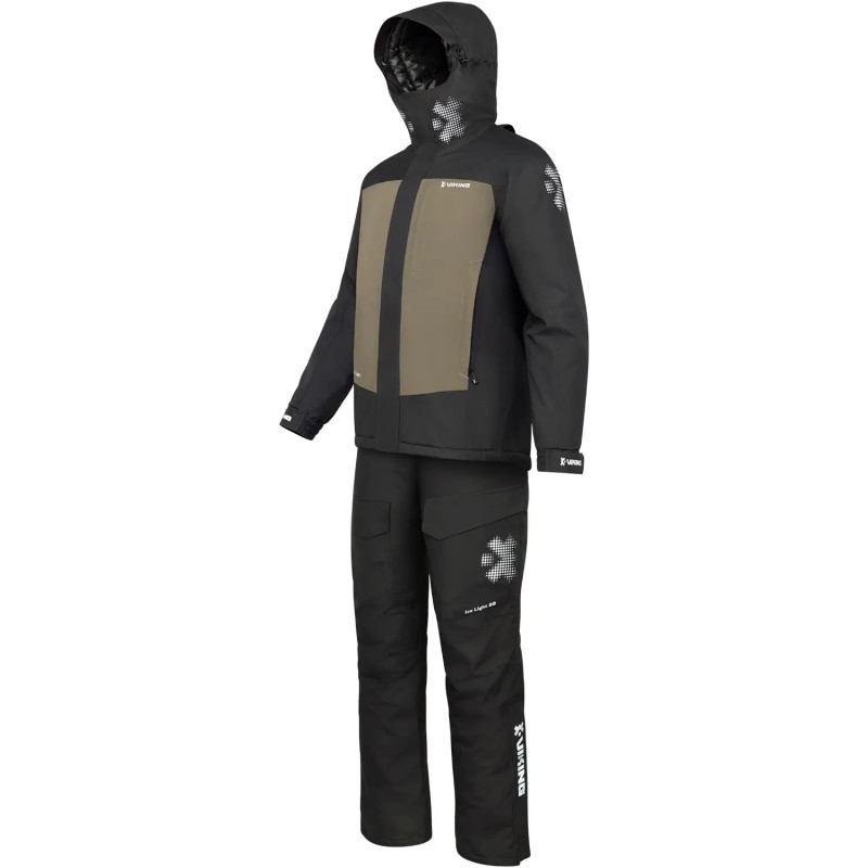 Напівкомбінезон Viking Fishing Ice Light 80g 10K L Black/khaki