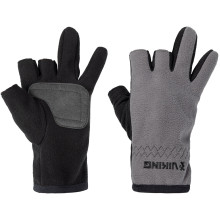 Рукавички Viking Fishing Ice Master Gloves M (fleece) 3 cut finger Grey-graphite